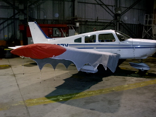Mooney wing cover
