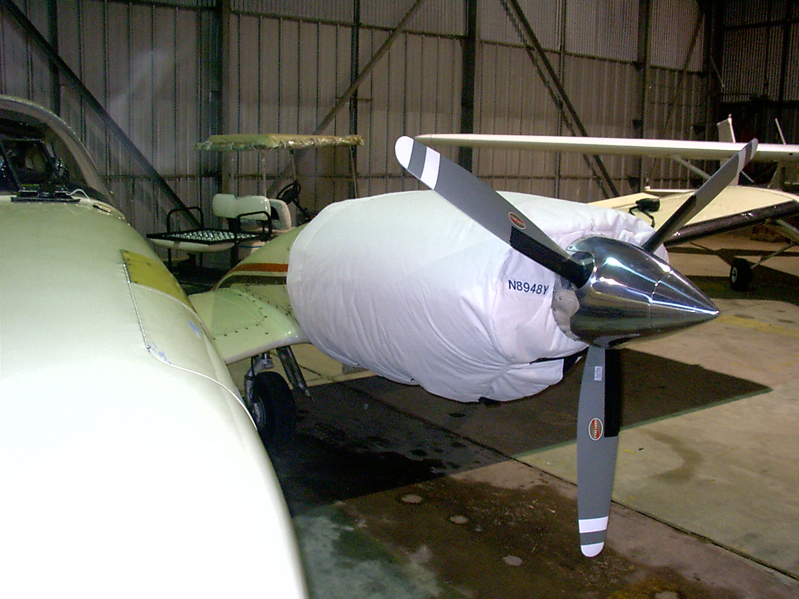 Piperand Cessna  twin engine thermo cowling cover blanket