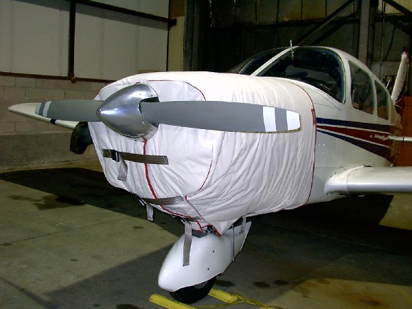 Piper PA 28 thermo cowling cover